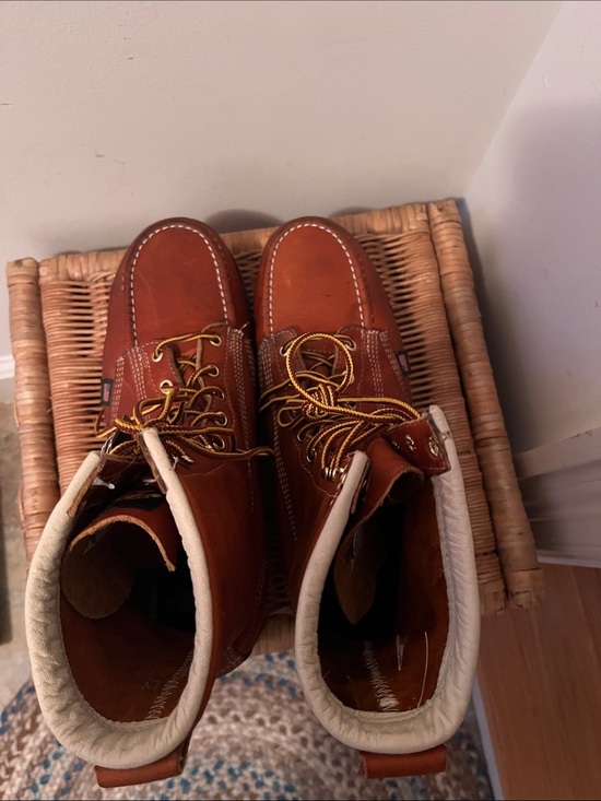 Thorogood American Heritage 8” Tobacco Steel Safety Toe Work Boots 12EE NWT READ main image 14
